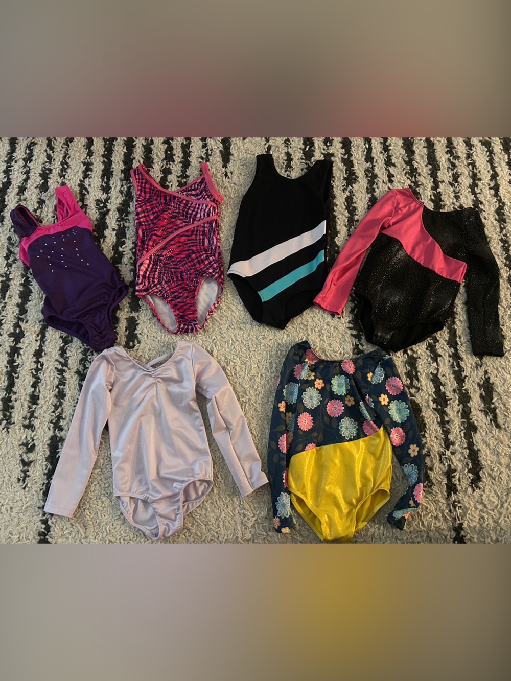 Girls assorted Gymnastics Leotards Set – Mixed Styles